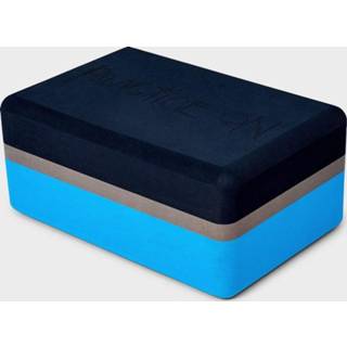 👉 Yoga blok blauw recycled foam active mannen Manduka - Dresden Blue