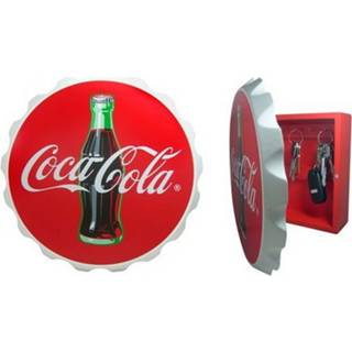 👉 Flessendop Coca-Cola Wood Contour Sleutelkastje 752203043864