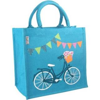 👉 Fiets blauwe active Jute Tas met 8901009101991