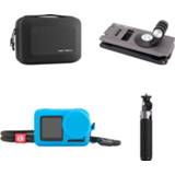👉 Action camera silicone rubber PGYTECH Travel Set Extension Pole Tripod Mini Carrying Case For DJI OSMO FPV