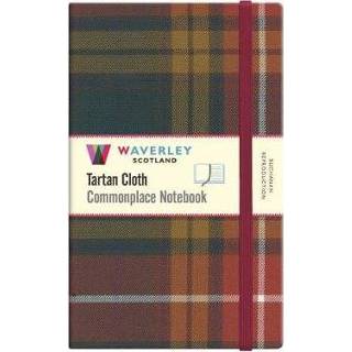 👉 Large Commonplace Notebook Buchanan Reproduction Tartan Cloth 9781849344531