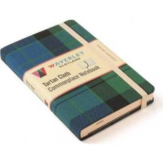 👉 Commonplace Notebook Mackay Ancient Tartan Cloth Pocket 9781849344364