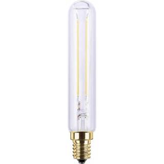 Ledlamp Segula LED-lamp Energielabel: A+ (A++ - E) E14 Staaf 2.7 W = 18 Warmwit (Ã x l) 20 mm 115 Dimbaar 1 stuk(s) 4260150052649