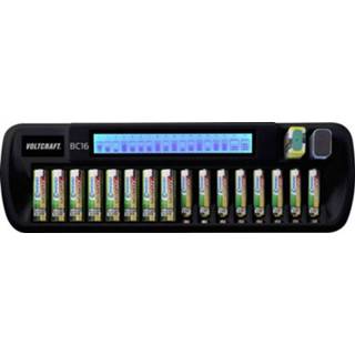 👉 Batterij oplader VOLTCRAFT BC16 Batterijlader NiMH, Li-ion AA (penlite), AAA (potlood), 9 V (blok) 4053199972302