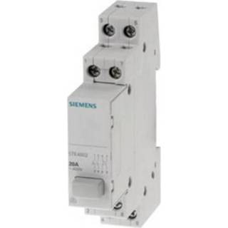 👉 Druktoets grijs 20 A 3x NO, 1x NC Siemens 5TE4802 4001869547862