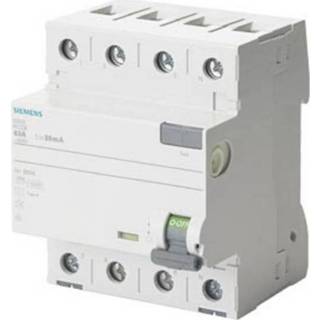 👉 Aardlekschakelaar 40 A 0.03 A 400 V Siemens 5SV43440KL