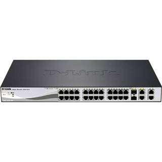 👉 Netwerk-switch D-Link DES-1210-28P 19 netwerk switch RJ45/SFP 26 + 2 poorten 100 Mbit/s PoE-functie 790069335815