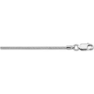 👉 Zilveren collier slang active Rond 1,6 mm / Lengte 60cm
