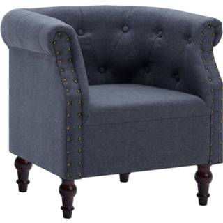 👉 Fauteuil grijs stof stoffen active donkergrijs 8718475622741