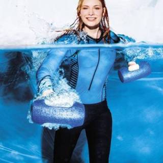 👉 M active blauw BECO BEbell aquahalters, blauw, maat 4013368444238