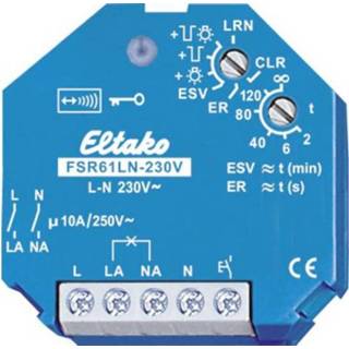 👉 Eltako Draadloze actor FSR61LN-230V Inbouw Schakelvermogen (max.) 2000 W Bereik max. (in het vrije veld) 30 m 4010312313190