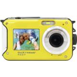 👉 Digitale camera geel GoXtreme Reef Yellow 24 Mpix Full-HD video-opname, Waterdicht tot 3 m, Onderwatercamera, Schokbestendig, Met ingebouwde flitser 4260041685710