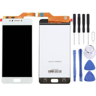 👉 Digitizer wit active onderdelen Lcd-scherm en Volledige montage voor Asus ZenFone 4 Max / ZC520KL (wit) 6922827425856