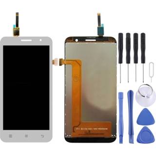 👉 Digitizer onderdelen active wit Lcd-scherm en Full Assembly voor Lenovo A8 / A806 A808T (wit) 6922556808098