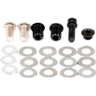 👉 One Size zilver Nukeproof Top Mount With Bash Bolt Kit - Bladbeschermers 5056305589097