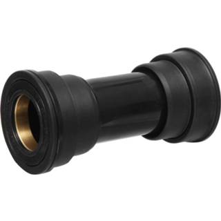 👉 Bottom bracket zwart Nukeproof Shimano BB86-89-92 24mm - Trapassen 5056305568658
