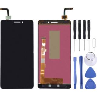 👉 Digitizer zwart active onderdelen Lcd-scherm en Full Assembly voor Lenovo VIBE P1M / P1MC50 (zwart) 6922416121015