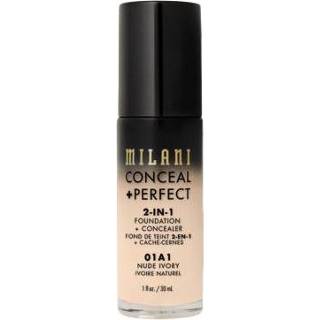 👉 Concealer Milani Conceal + Perfect 2in1 Foundation 01A1 Nude Ivory 30 ml 717489700221
