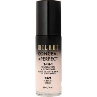 👉 Concealer Milani Conceal + Perfect 2in1 Foundation 0A2 Cream 30 ml 717489700191