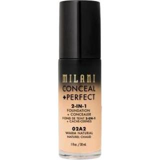 👉 Concealer Milani Conceal + Perfect 2in1 Foundation 02A2 Warm Natural 30 ml 717489700245