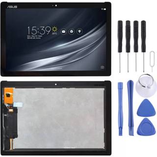 👉 Digitizer onderdelen active zwart Lcd-scherm en Volledige montage voor Asus ZenPad 10 Z301MFL LTE-editie / Z301MF WiFi-editie 1920 x 1080 pixel (zwart) 6922131072999