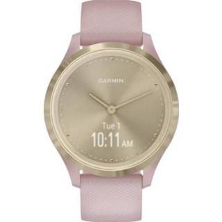 👉 Smartwatch roze silicone Garmin vivomove 3S Sport Champagne-Rose, 753759234256