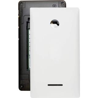 👉 Batterij wit active onderdelen Achterklep voor Microsoft Lumia 435 (wit) 6922011395217