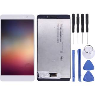 Digitizer wit active onderdelen Lcd-scherm en Full Assembly voor Lenovo Phab Plus PB1-770N / PB1-770M PB1-770 (wit) 6922694438638