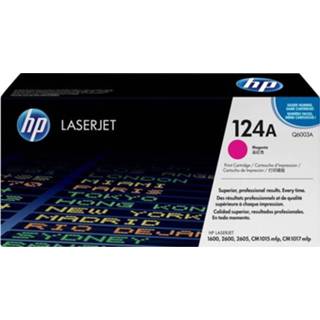 👉 Tonercartridge magenta HP 124A LaserJet (Q6003A) 829160412443