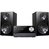 👉 Stereoset zwart LG Electronics CM2460DAB Bluetooth, CD, USB, DAB+ Incl. luidspreker 2 x 50 W 8806098599349