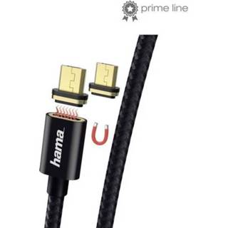 👉 Zwart Hama USB 2.0 Aansluitkabel [1x USB-A stekker - 1x Micro-USB B stekker] 1.0 m 4047443374349