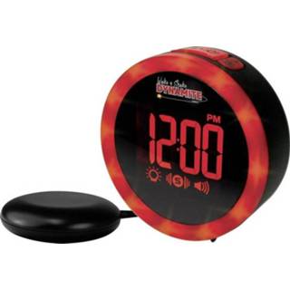 👉 Wekker zwart Geemarc JWNS-DYNAMITE_BLK_VD Quartz Alarmtijden 1 3521350009231