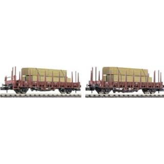 👉 Fleischmann 881907 N rongenwagen met lading van de DB 4005575194464