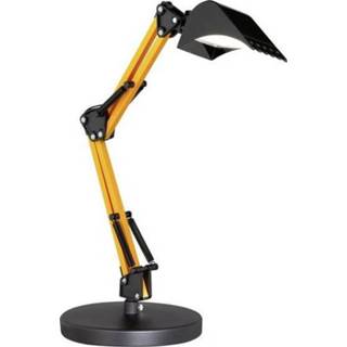 👉 Wit zwart geel ACTION SCOOP 811901426000 LED-tafellamp 4 W Warm-wit Zwart, 4003474323428