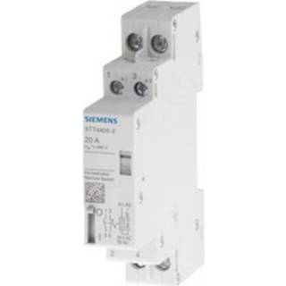 👉 Schakelaar Afstandbediende DIN-rail Siemens 5TT 4455-2 1x NO, NC 400 V 32 A 1 stuk(s) 4001869520971