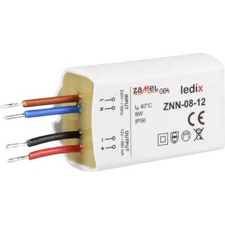 👉 LED-driver 12 V/DC 8 W 0.66 A Constante spanning Zamel ZNN-08-12 5903669053200