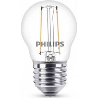 Ledlamp Philips Lighting LED-lamp Energielabel: A++ (A++ - E) E27 4.3 W = 40 Warmwit (Ã x l) 45 mm 82 1 stuk(s) 8718696809730