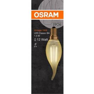 👉 Ledlamp OSRAM LED-lamp Energielabel: A++ (A+++ - G) E14 Kaars 2 W Warmwit (Ã x l) 35.0 mm 121.0 1 stuk(s) 4058075293229