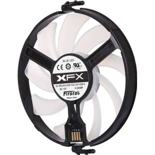 👉 Grafische kaart blauw GPU Cooler ventilator VGA kaarten blower koeler voor XFX RX470 RX480 met licht 6922684137374