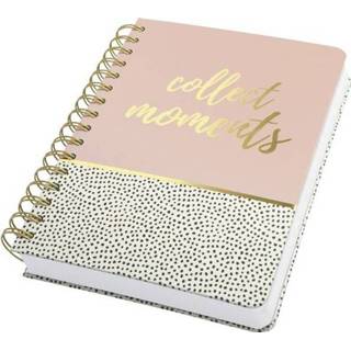 👉 Wit zwart roze Sigel JolieÂ® sweet dots collect moments JN601 Wit, Zwart, Aantal paginas: 240 DIN A5 4004360815232