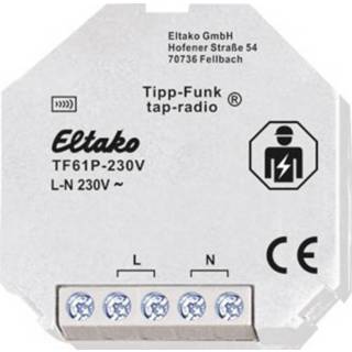 👉 Repeater Eltako Draadloze TF61P-230V Inbouw Bereik max. (in het vrije veld) 30 m 4010312318157