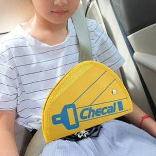 👉 Veiligheidsgordel geel Auto veiligheid Cover band Adjuster Pad harnas dragen van de (geel) 8733253592276