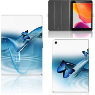 👉 Flip case Apple iPad 10.2 (2019) Vlinders 8720091633841