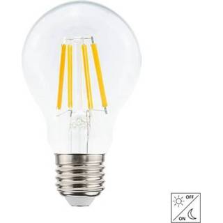 👉 Schemerschakelaar LED E27-A60 Filament 4,2 Watt met - 2700K 430 Lm 8718801524015