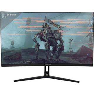 👉 Gaming monitor LC Power LC-M27-FHD-144-C 68.6 cm (27 inch) Energielabel B (A++ - E) 1920 x 1080 pix Full HD 4 ms HDMI, DisplayPort VA LCD 4260070127328