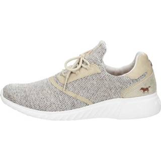 👉 Dames sneaker beige vrouwen Mustang - Sneakers 2600002533292 4060891319458 4060891319441 2600002523293 4060891319434