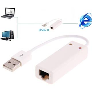 👉 Transparant Hexin 100/1000Mhps T-Base USB 2.0 LAN Adapter kaart voor Tablet / PC MacBook ondersteunt Windows Linux Mac OS 6922638016328
