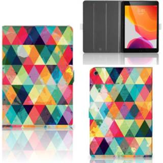 👉 Tablet hoes Apple iPad 10.2 (2019) Geruit 8720091792210