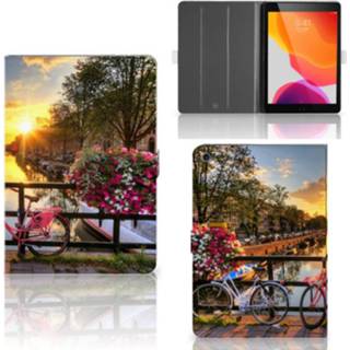 👉 Flip case Apple iPad 10.2 (2019) Tablet Amsterdamse Grachten 8720091814226