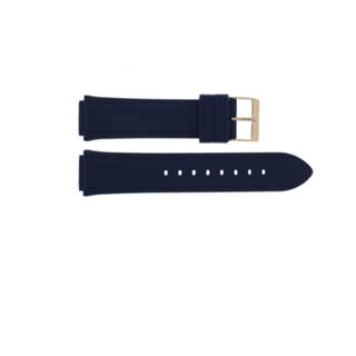 👉 Horlogeband blauw silicoon Guess W0571L1 18mm 8719217162648